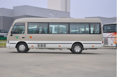 Mini Coach Ankai Coaster usado 23 lugares RHD/LHD porta-bagagens Motor diesel