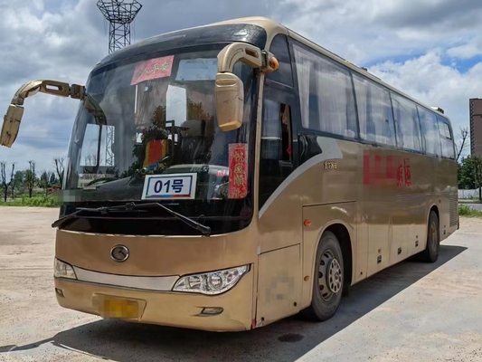 Autobus de segunda mão 49 lugares Autobus Kinglong usado XMQ6117 Yuchai Motor 240hp EURO 3