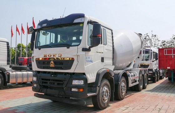 Caminhão de mistura de concreto Howo 7.8 cubic Tanker Howo TX 8*4 Drive Mode Weichai 350hp
